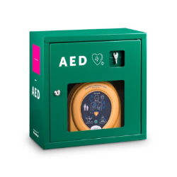 Szafka na defibrylator PAD 350P Zielona 39x39x19cm