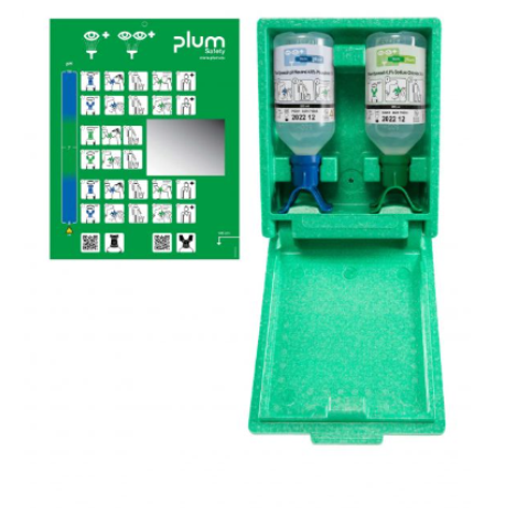 Stacja PLUM CombiBox DUO zamknięta 2x500 ml