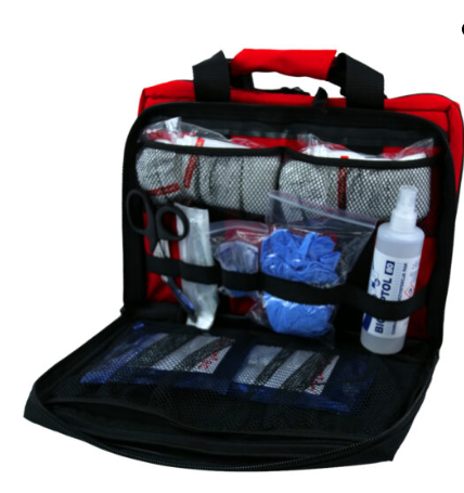 Apteczka pierwszej pomocy typu II z wyposażeniem 