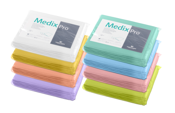 Prześcieradła medyczne bibułowo foliowe MedixPro 77x210 cm, ZIELONY - 5 szt. 