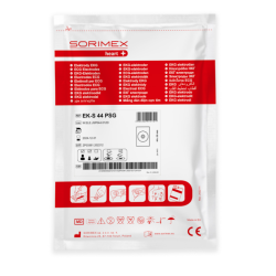 Elektroda EKG jednoraz. 44x30mm, żel stały, pianka poliuret.-50szt.