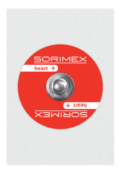 Elektroda EKG jednoraz. 44x30mm, żel stały, pianka poliuret.-50szt.