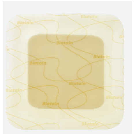 Coloplast Biatain Adh opatrunek piankowy, przylepny 10x10cm- 10szt.