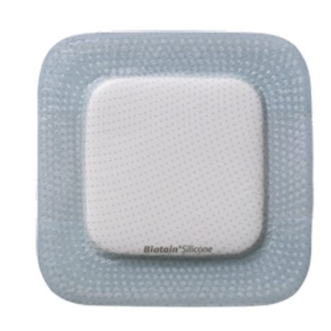 Coloplast Opatrunek piankowy Biatain Silicone z silikonem 10x10 cm-10szt.