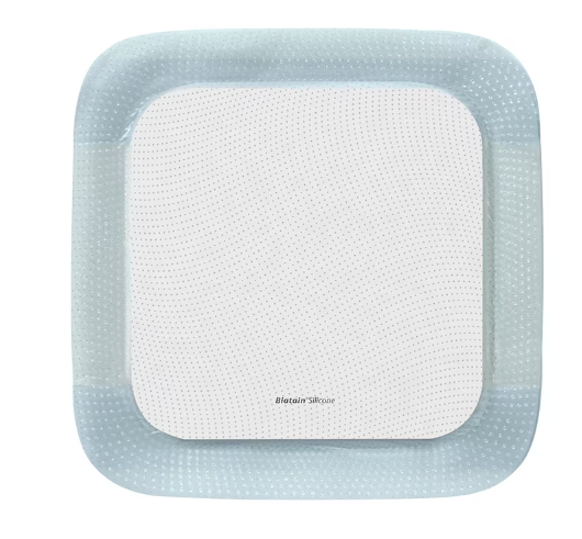 Coloplast Opatrunek piankowy Biatain Silicone z silikonem 10x10 cm-10szt.