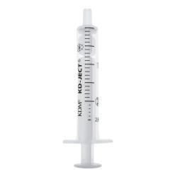 Strzykawka 2-częściowa Luer KD-JECT - 2 ml, 100szt.