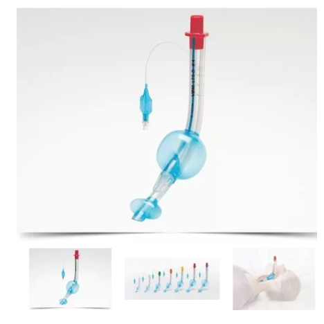 Rurka krtaniowa ze strzykawką LTS-D, nr 3 dwukanałowa