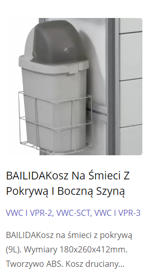 Kompaktowy Wózek Zabiegowy Do Wąskiej Przestrzeni Bailida NC3405