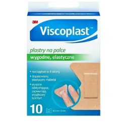Viscoplast Plastry Na Palce 4,5 cm X 5,1 cm 10 szt. 