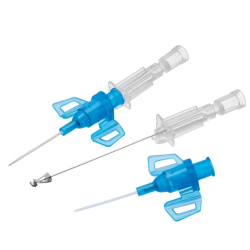 Kaniula dożylna Introcan Safety3, niebieska bezpieczna, 0,9 x 25 mm - 22 G, 1 szt.