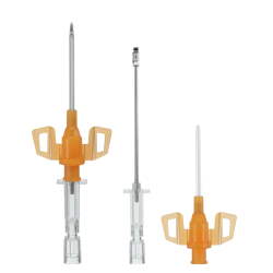 Kaniula dożylna Introcan Safety3, pomarań. bezpieczna, 2,2x 32 mm - 14 G, 1 szt.