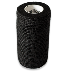 Bandaż kohezyjny 10 cm x 4,5 m kolor czarny, 1 szt.