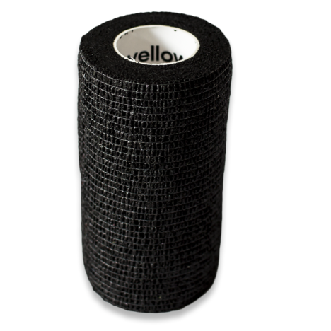 Bandaż kohezyjny 10 cm x 4,5 m kolor czarny, 1 szt.