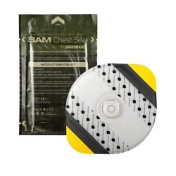 Opatrunek wentylowy SAM Chest Seal Valved 2.0