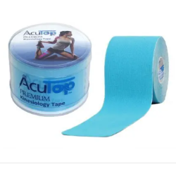Taśma do tapingu AcuTop Premium  5cm x 5m - niebieska