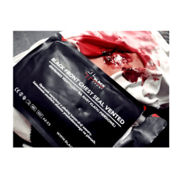 Opatrunek wentylowy Black Front Chest Seal Vented