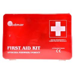 Apteczka samochodowa pierwszej pomocy E-04