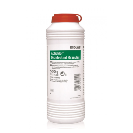 Ecolab Actichlor Granules Proszek do zasypywania krwi i wydzielin