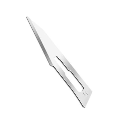 Ostrza chirurgiczne ze stali węglowej fig. 11 - 100szt.