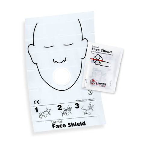 Uzupełnienie do chust do sztucznego oddychania Laerdal Face Shields 460014