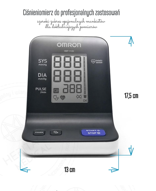 Pediatryczny zestaw do pomiaru ciśnienia krwi ze stetoskopem OMRON