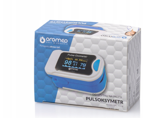 Pulsoksymetr napalcowy MEDYCZNY OROMED ORO-PULSE BLUE