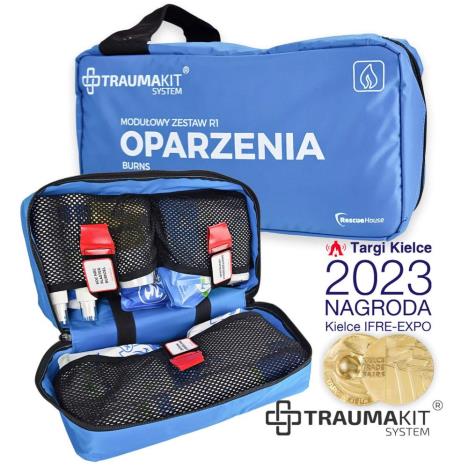 TRAUMAKIT PRO Modułowy Zestaw R1 - Oparzenia