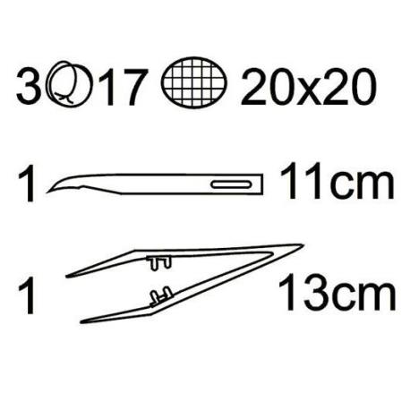 Matoset Zestaw do usuwania szwów twardy