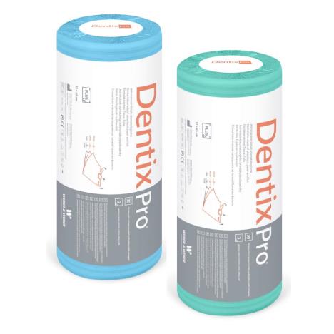 Śliniak bibułowo-foliowo DentixPro Plus - 1 rolka (30 szt.) NIEBIESKI