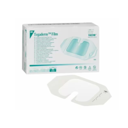 Tegaderm Opatrunki do mocowania cewników centralnych foliowy, 6cm x 7cm, op. 100 szt 