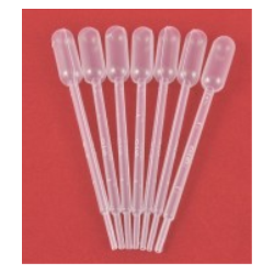 Pipeta typu Pasteura z bańką ssącą 1ml, dł.150mm, kropla 30ml, 500szt/op