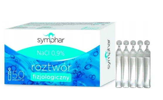 Sól fizjologiczna 0,9% 5 ml - 1 szt 