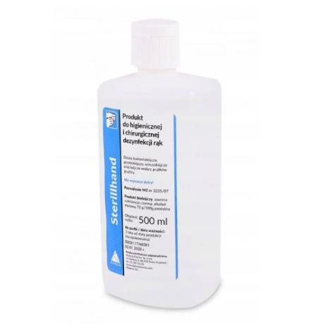 Sterillhand Płyn do dezynfekcji rąk z pompką - 500 ml