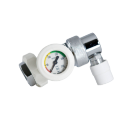 Reduktor tlenowy ze złączem AGA do sieci tlenowej