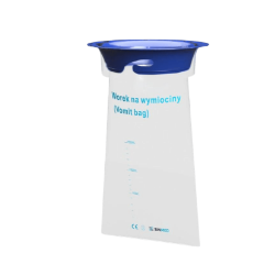 Worek na wymiociny z wkładem chłonnym 1500ml - 1 szt,