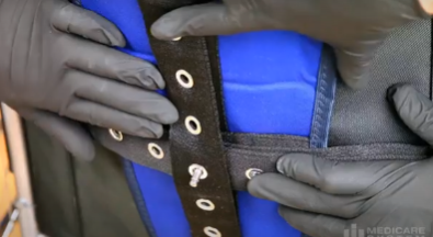 Kamizelka unieruchamiająca 5-punktowa SALVACLIP - L