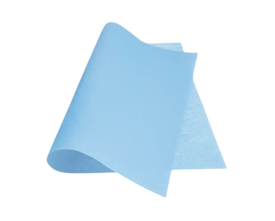 Serweta jałowa z laminatu Blue Special z przylepcem 45x75