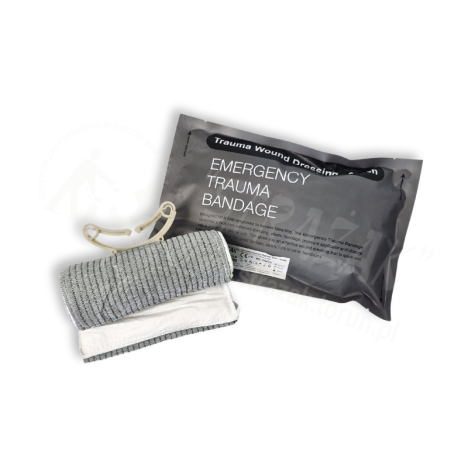 Opatrunek indywidualny osobisty typu izraelskiego duży 15 cm x 4,5 m