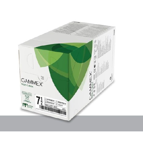 GAMMEX Non-Latex Neoprenowe Rękawice chirurgiczne PF, rozm. 7.5, op. 1 para