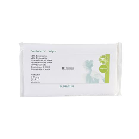 PRONTODERM WIPES Chusteczki do dekolonizacji skóry pacjenta, 10 szt