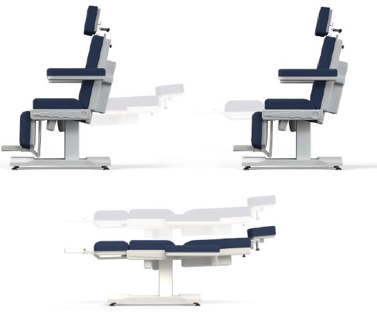 Fotel laryngologiczny EN03-S TITAN