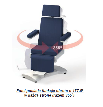 Fotel laryngologiczny EN03-S TITAN