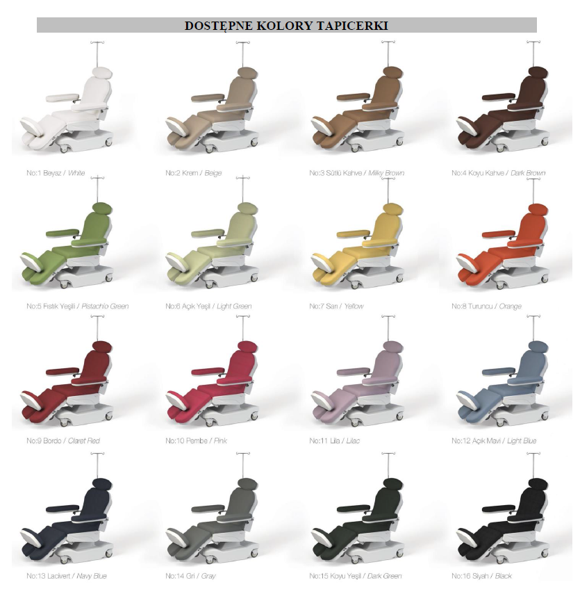 Fotel do dializ DC04-S (4-silnikowy)