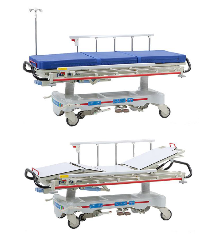 Wózek do transportu chorych E-8 (KOLUMNOWY)