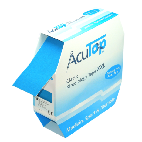 Taśma do tapingu AcuTop Classic  5cm x 35m - zielona