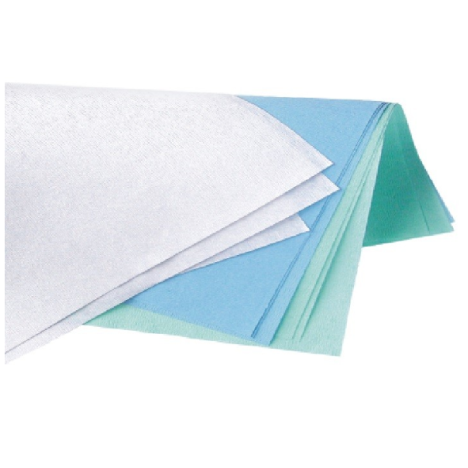 Papier krepowany do sterylizacji zielony 1000x1000 mm-250szt.