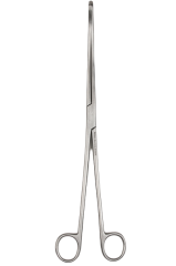 Kleszczyki FOERSTER okienkowe, ryflowane, do opatrunków 25 cm, proste