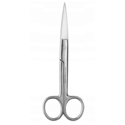 Nożyczki chirurgiczne ostro-ostre, proste, dł. 18,5 cm - 1 szt.