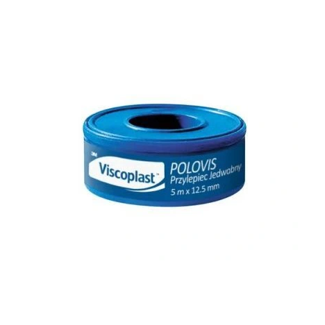 VISCOPLAST POLOVIS przylepiec jedwabny 1,25cm x 5m