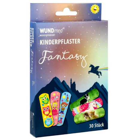 Plastry dla dzieci Fantasy (30 szt.)